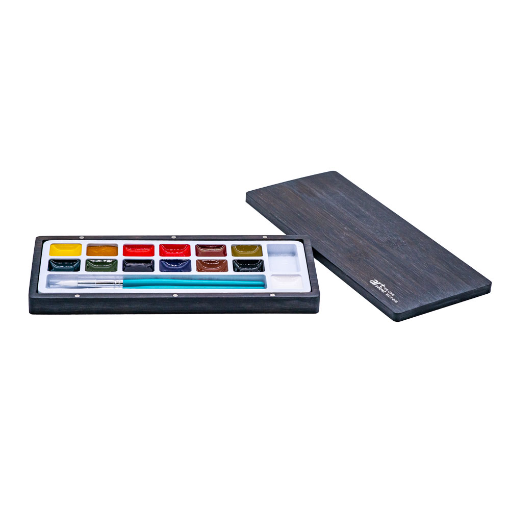 ArtSecret 13 Solid สีน้ํา Pale - Watercolor Paint Set Solid Pigment บทวิจารณ์และราคา