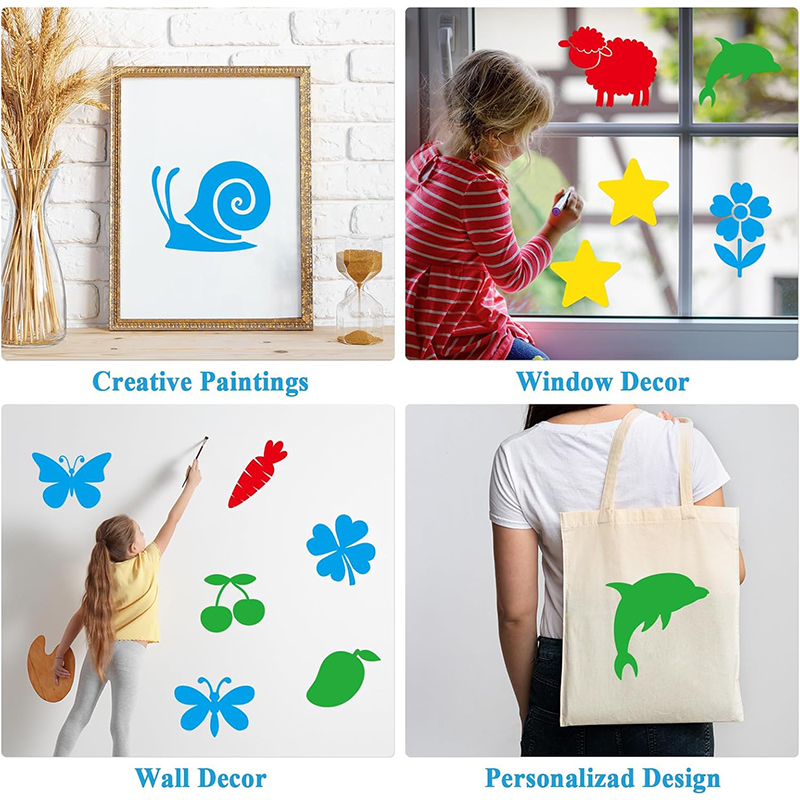 10/20 ชิ้น แม่แบบภาพวาด ลายฉลุ - Painting Supplies บทวิจารณ์และราคา