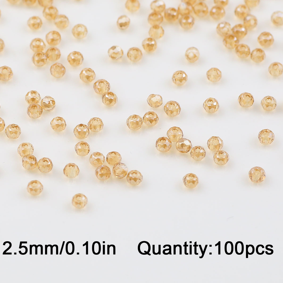 ลูกปัดทรงกลมแบนสีทองแชมเปญ WLY - Glass Seed Beads 2Mm Jewelry Making บทวิจารณ์และราคา
