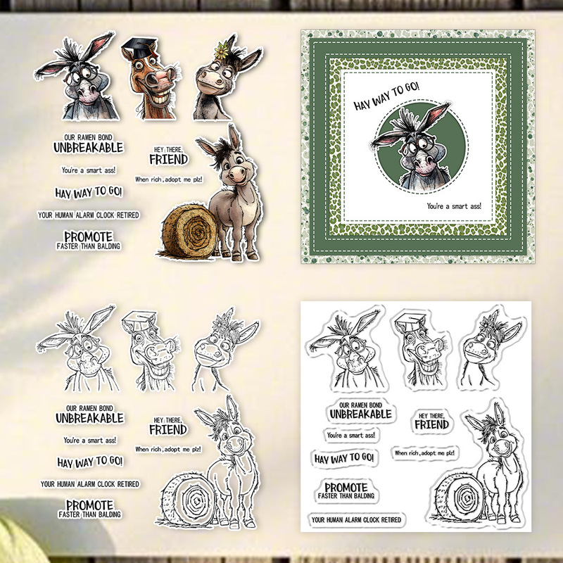 แสตมป์ซิลิโคนลายลาตลกสำหรับฤดู - Clear Silicone Stamps For Card Making บทวิจารณ์และราคา