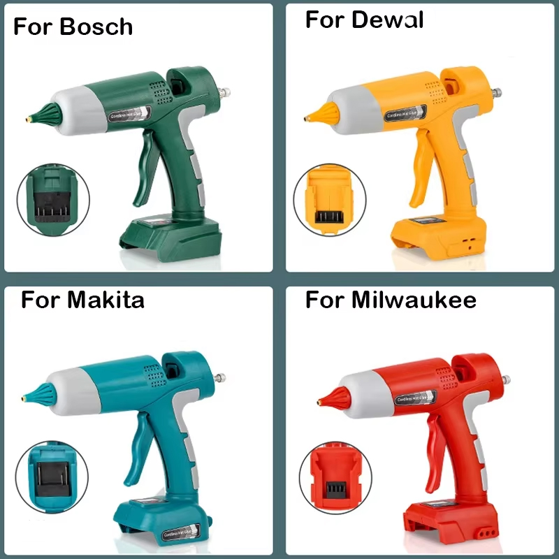 ปืนกาวร้อนไร้สาย 100W สำหรับแบ - Hot Melt Glue Gun Cordless บทวิจารณ์และราคา