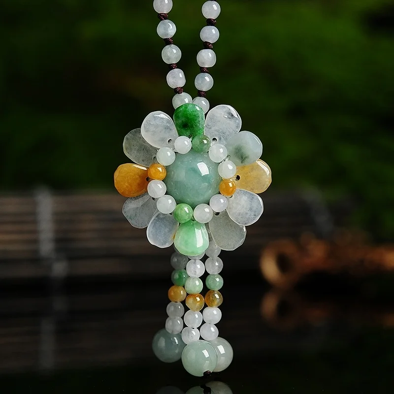 ได้รับการรับรองหยกพม่า Sunflow - Beading บทวิจารณ์และราคา