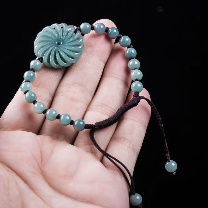 หยกธรรมชาติเกรด A นำโชค สร้อยข - Beading บทวิจารณ์และราคา