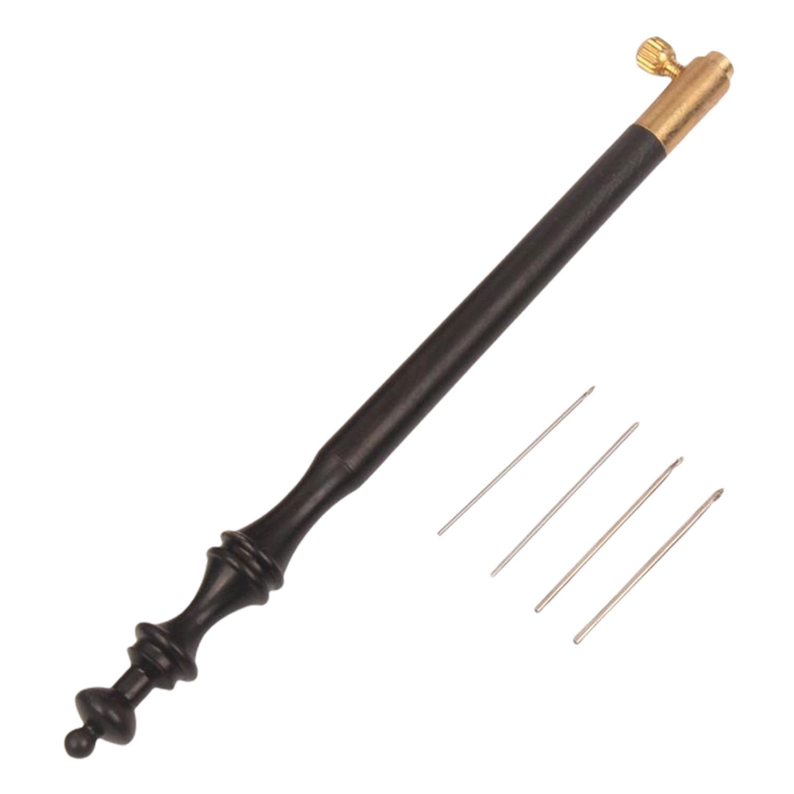 ชุดเข็มโครเชต์ เข็มปักลูกปัด พ - Wooden Crochet Hooks Ergonomic Handle บทวิจารณ์และราคา