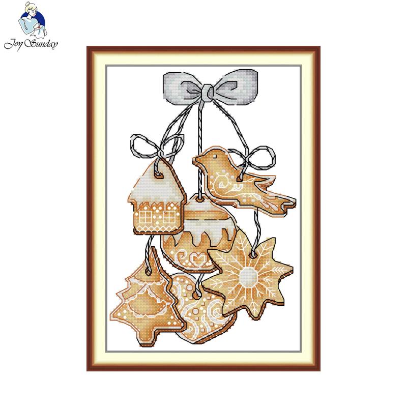 ชุดปักครอสติชลายคุกกี้แบบง่าย  - Cross Stitch Stamped Kits Beginners บทวิจารณ์และราคา