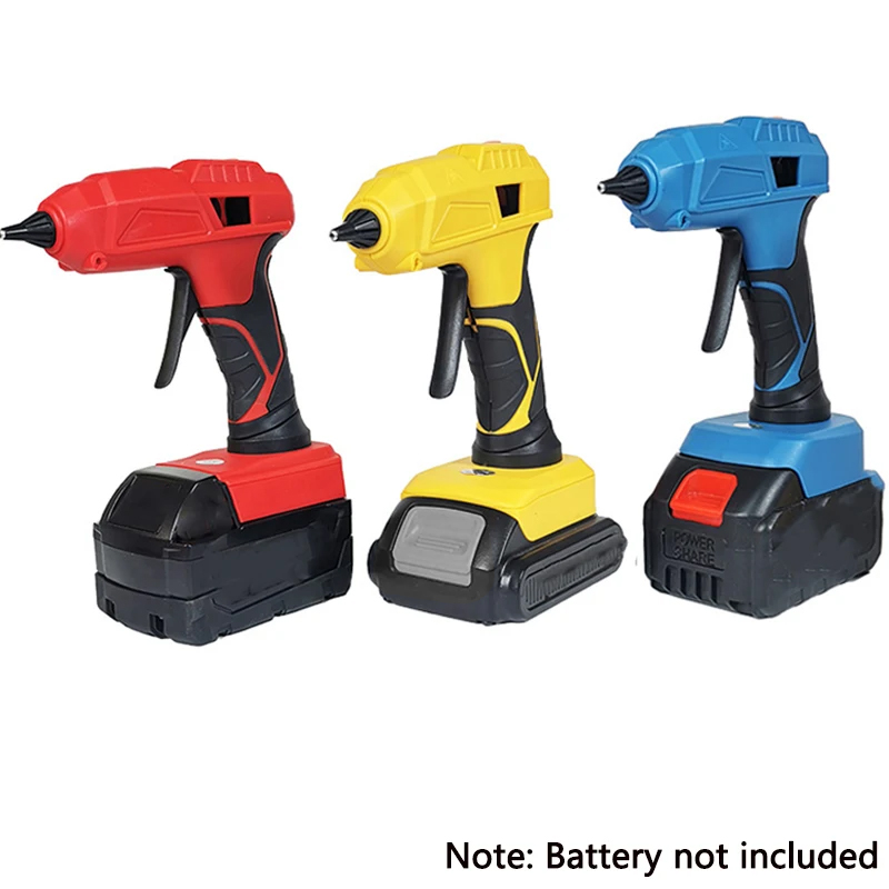 ปืนยิงกาวร้อนละลายไร้สาย40W สำ - Hot Melt Glue Gun Cordless บทวิจารณ์และราคา