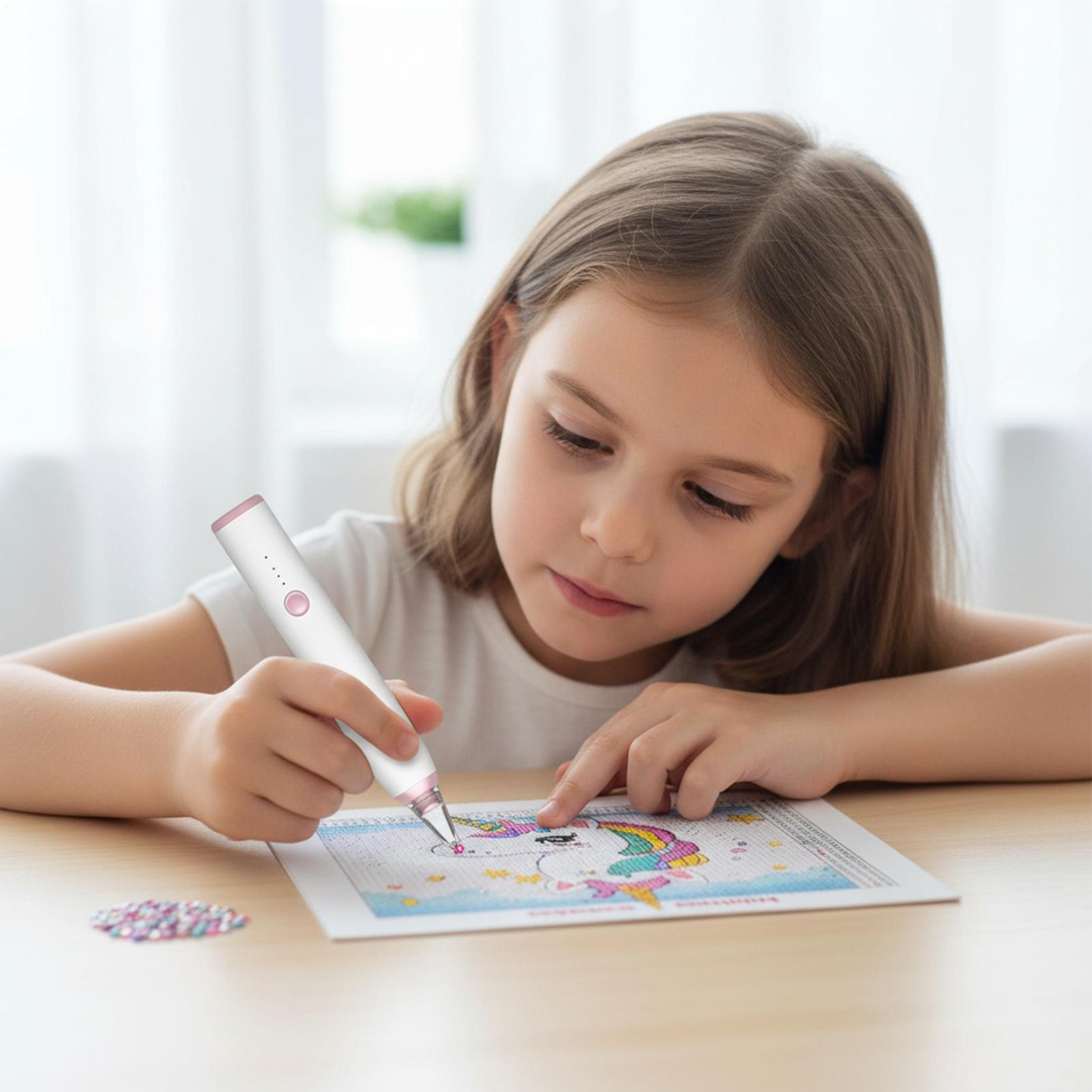 ปากกาเพ้นท์ไรน์สโตนไฟฟ้าไร้สาย - Painting Supplies บทวิจารณ์และราคา