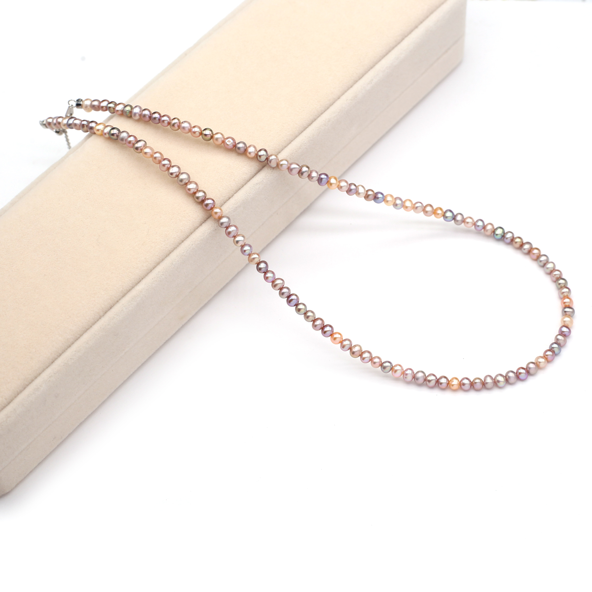 สร้อยคอไข่มุกน้ำจืดธรรมชาติแท้ - Beading บทวิจารณ์และราคา
