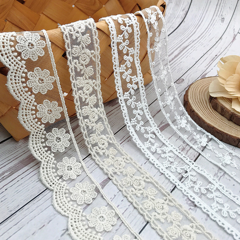 3 หลา/Lot เย็บปักถักร้อยสีขาว  - Cotton Embroidery Thread Skeins บทวิจารณ์และราคา