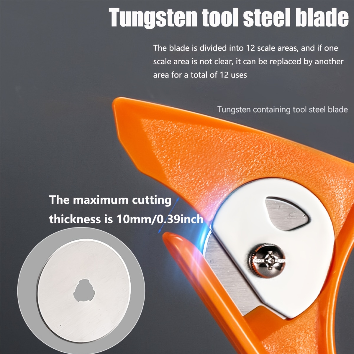 มีดคัตเตอร์ใบมีดหมุนขนาด 45 มม - Rotary Cutter For Fabric 45Mm บทวิจารณ์และราคา