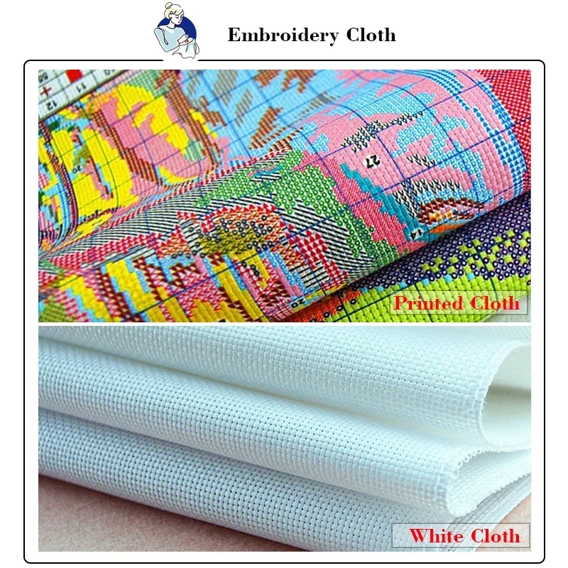 Joy Sunday Cross Stitch ชุดแอป - Cotton Embroidery Thread Skeins บทวิจารณ์และราคา